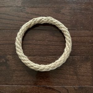 Rope Milestone Marker, Rope Wreath Milestone Marker, Photo Prop, Month Marker